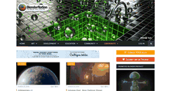 Desktop Screenshot of blendernation.com